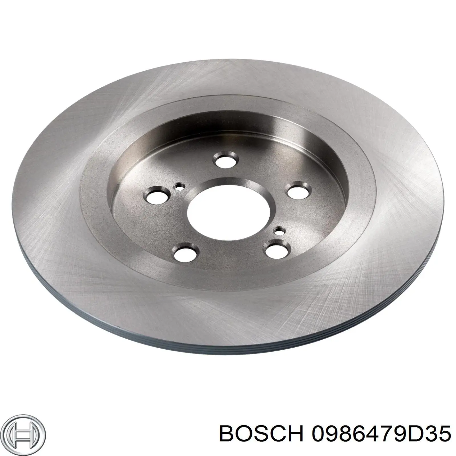 Купити 0986479D35 Bosch Диск заднього гальма