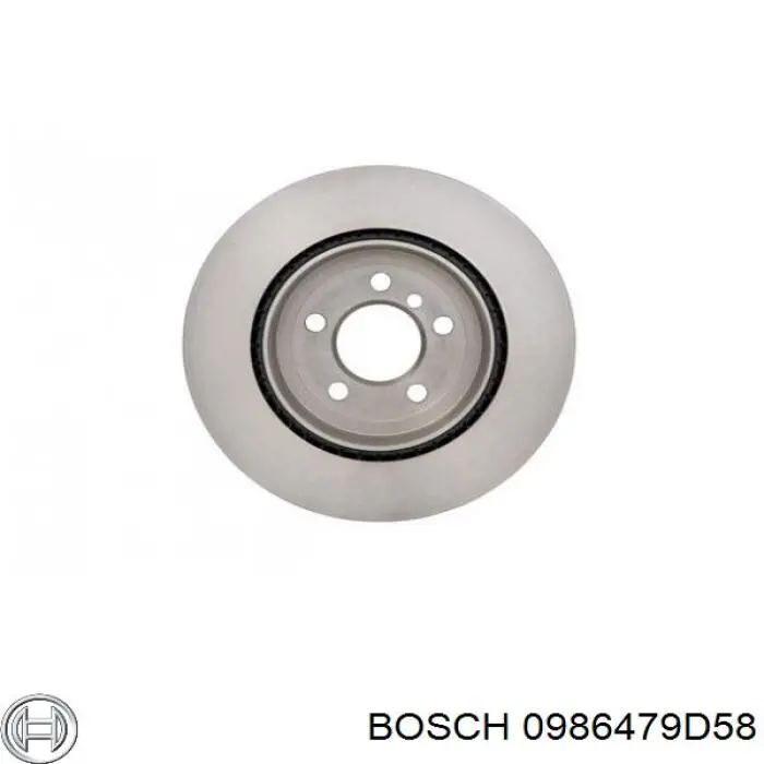 Задні дискові гальма Bosch 0986479D58 ціна, від 64.19 USD