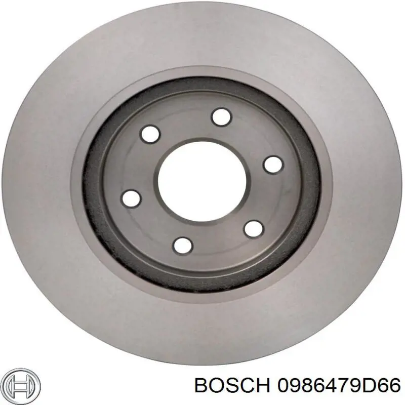 Купити 0986479D66 Bosch Ротор гальмівний