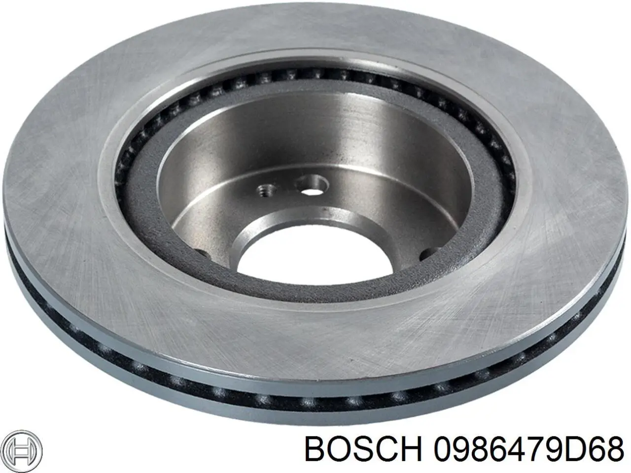 Диск гальмівний передній 0986479D68 Bosch