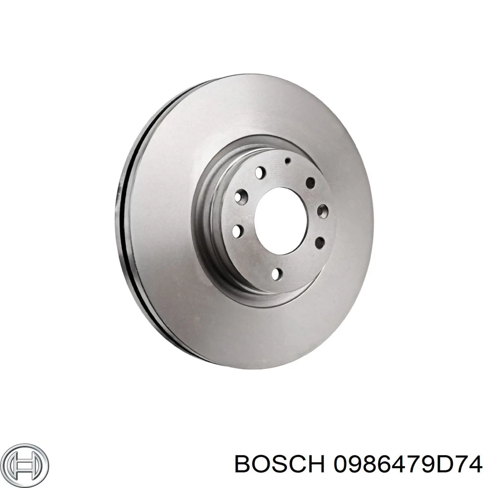 Диск переднього гальма Bosch 0986479D74 ціна, від 62.87 USD