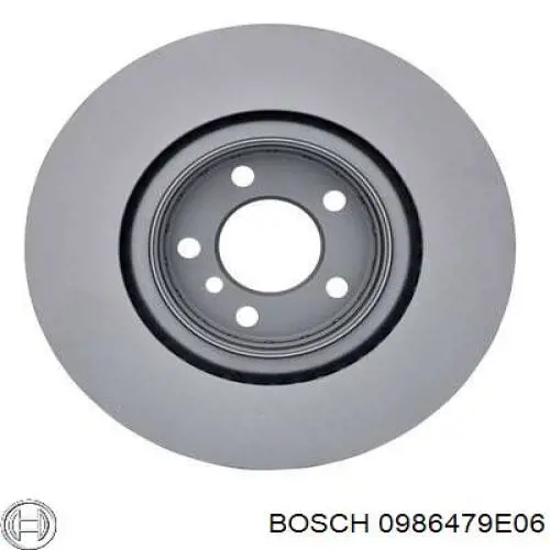 Диск гальмівний задній 0986479E06 Bosch