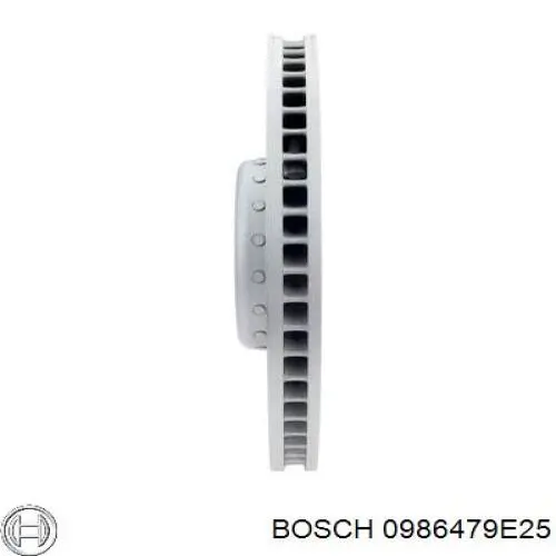 Гальмівні диски передні 0986479E25 Bosch