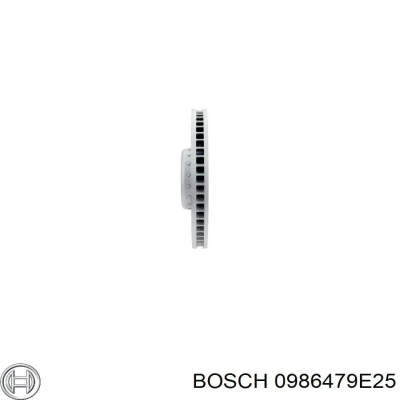 Диск переднього гальма Bosch 0986479E25 ціна, від 245.81 USD