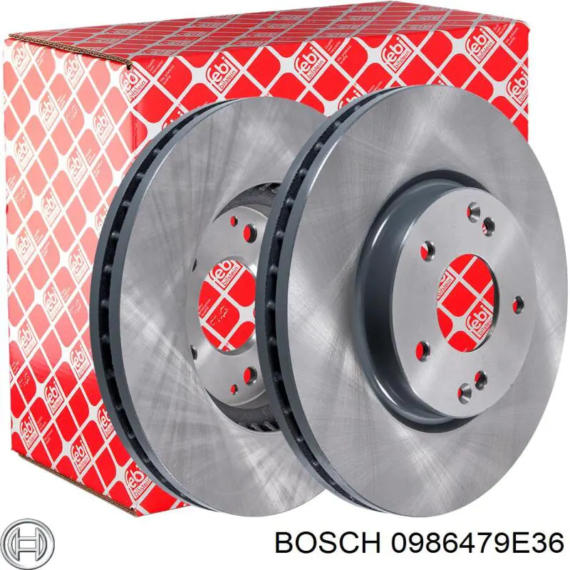 Купити 0986479E36 Bosch Ротор гальмівний