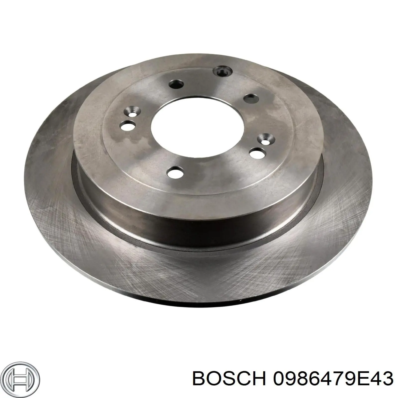 Купити 0986479E43 Bosch Диск заднього гальма