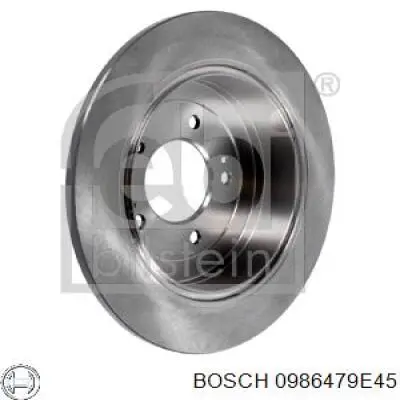 Задні дискові гальма Bosch 0986479E45 ціна, від 54.85 USD