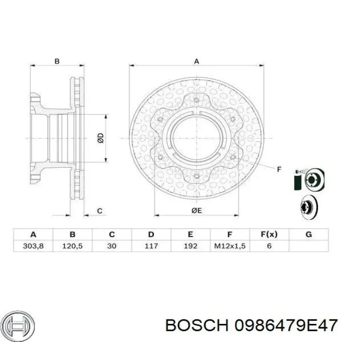 Задні дискові гальма Mercedes A6684230412 ціна, від 75.13 USD