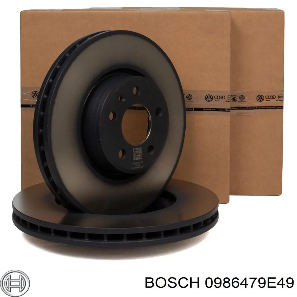 Диск гальмівний передній Bosch 0986479E49