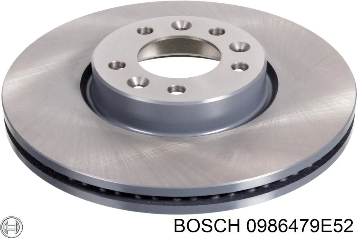 0986479E52 Bosch диск гальмівний передній