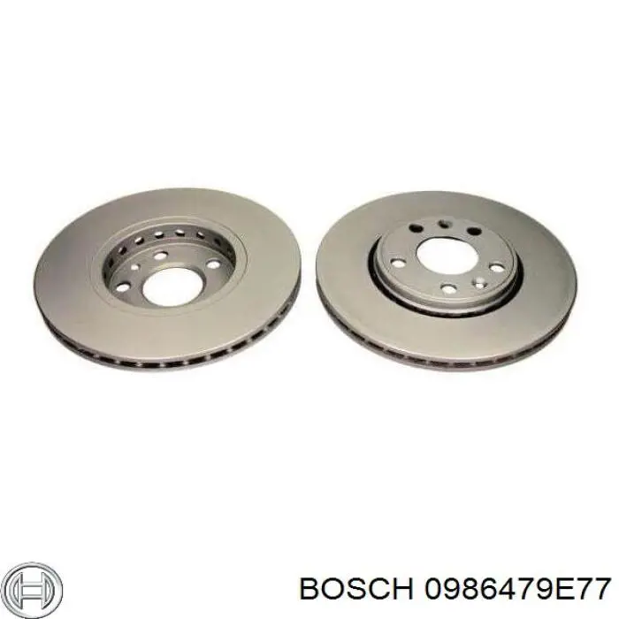 Гальмівні диски передні 0986479E77 Bosch