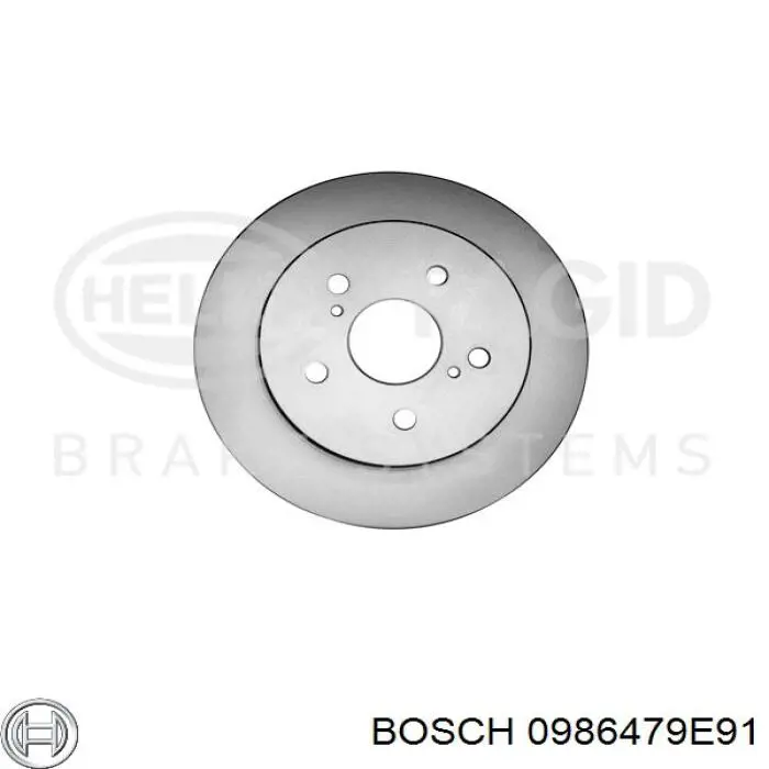 Задні дискові гальма Bosch 0986479E91 ціна, від 36.41 USD