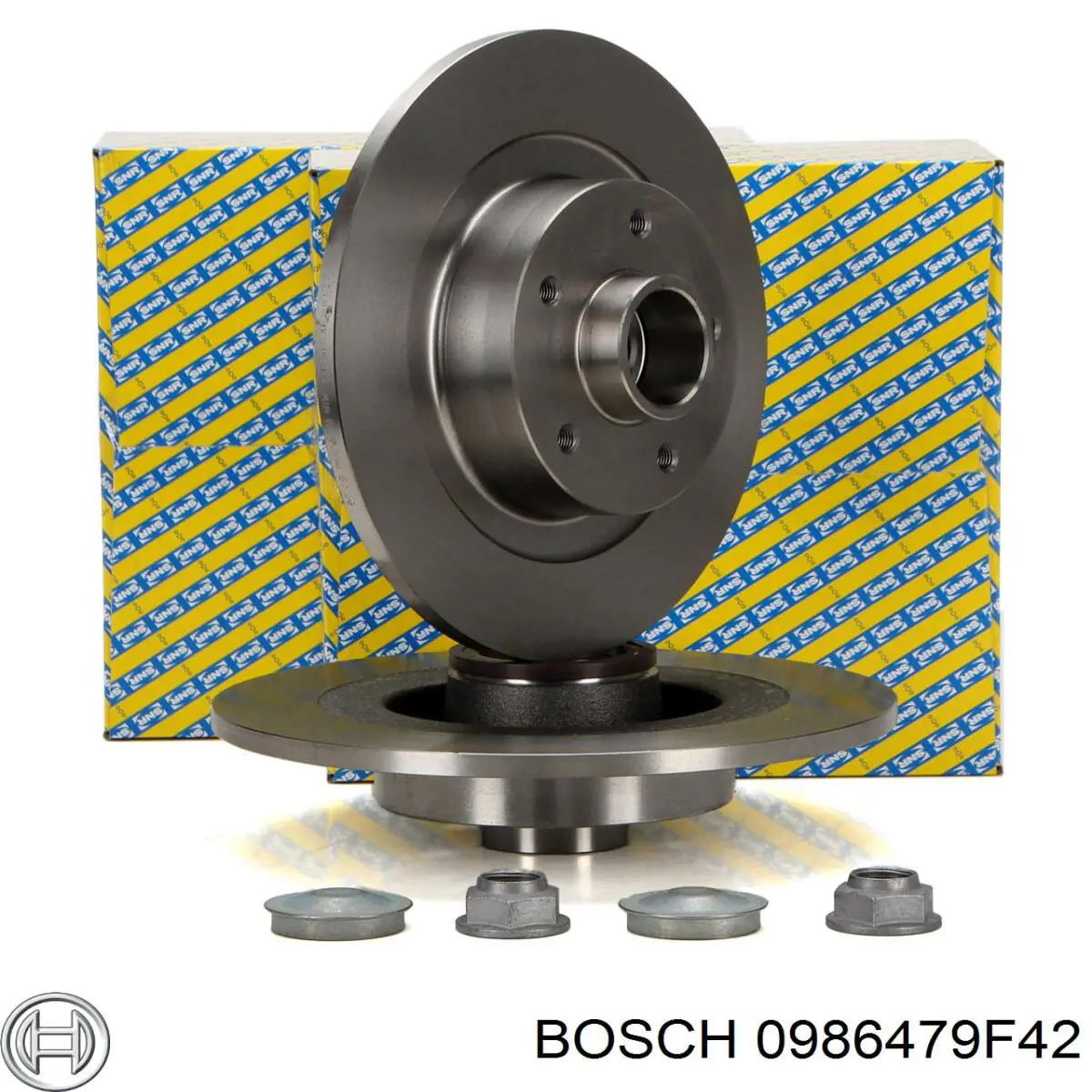 Диск гальмівний задній 0986479F42 Bosch