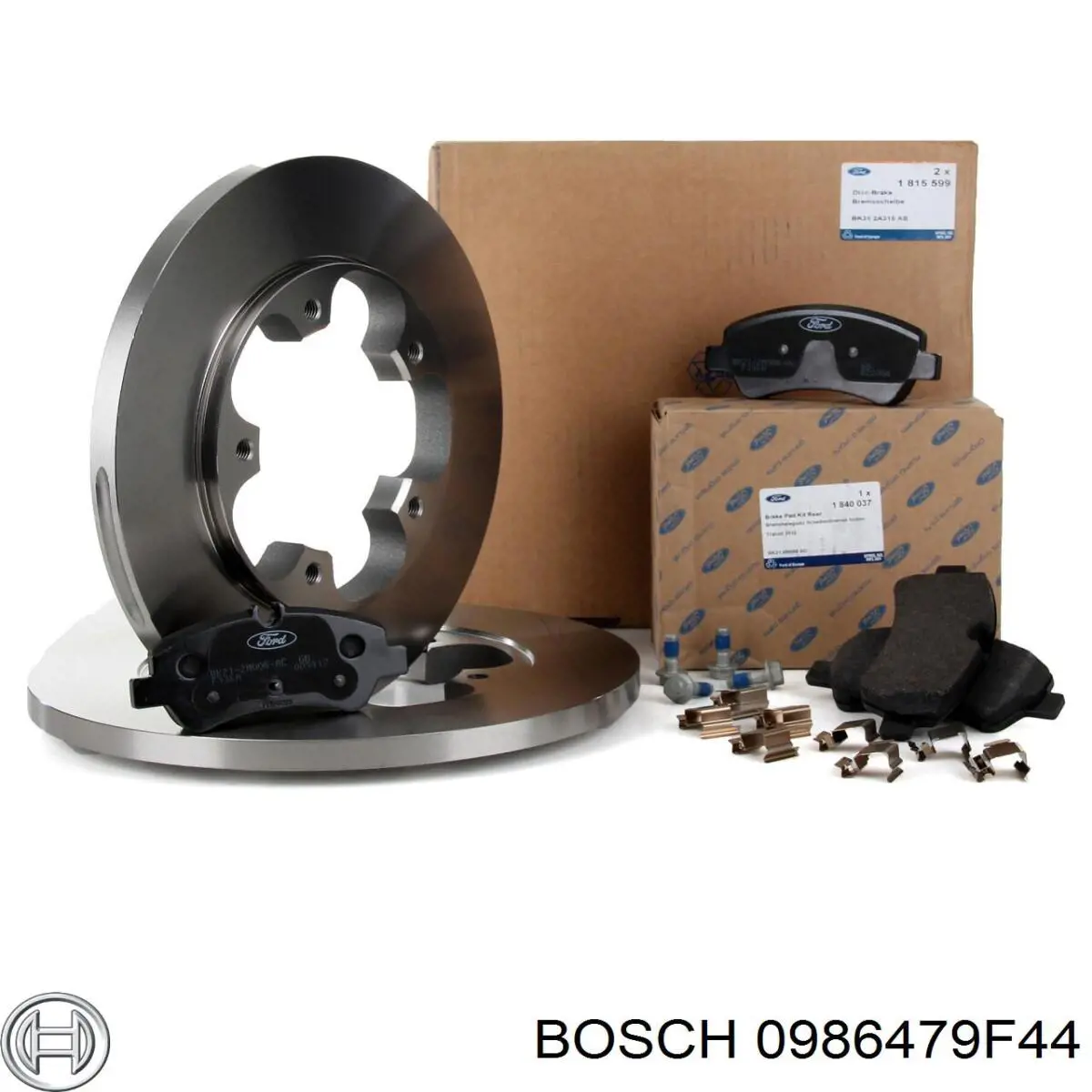 Купити 0986479F44 Bosch Диск заднього гальма