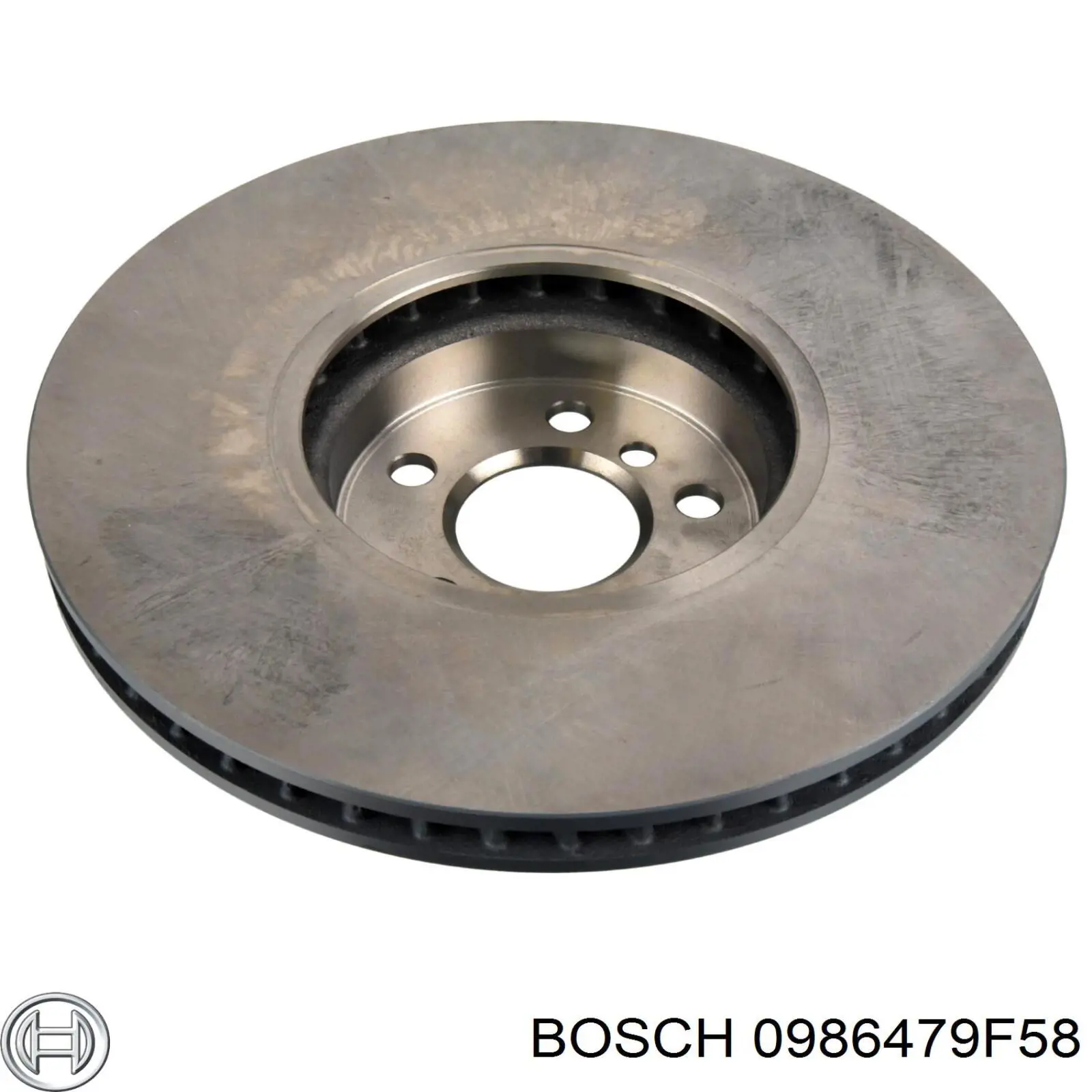 0986479F58 Bosch диск гальмівний передній