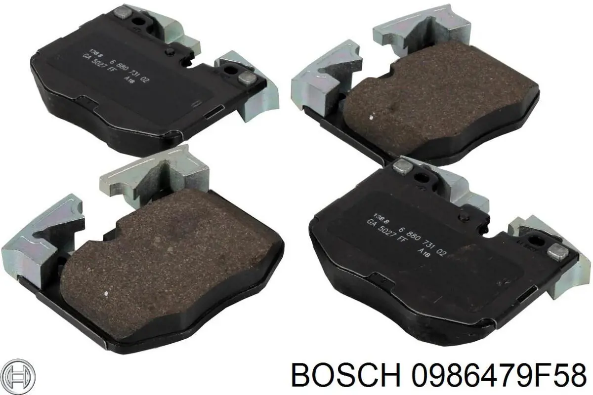 Диск переднього гальма Bosch 0986479F58 ціна, від 222.21 USD