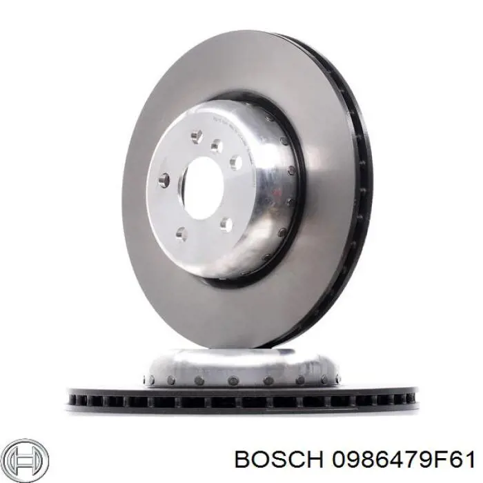 Купити 0986479F61 Bosch Диск заднього гальма