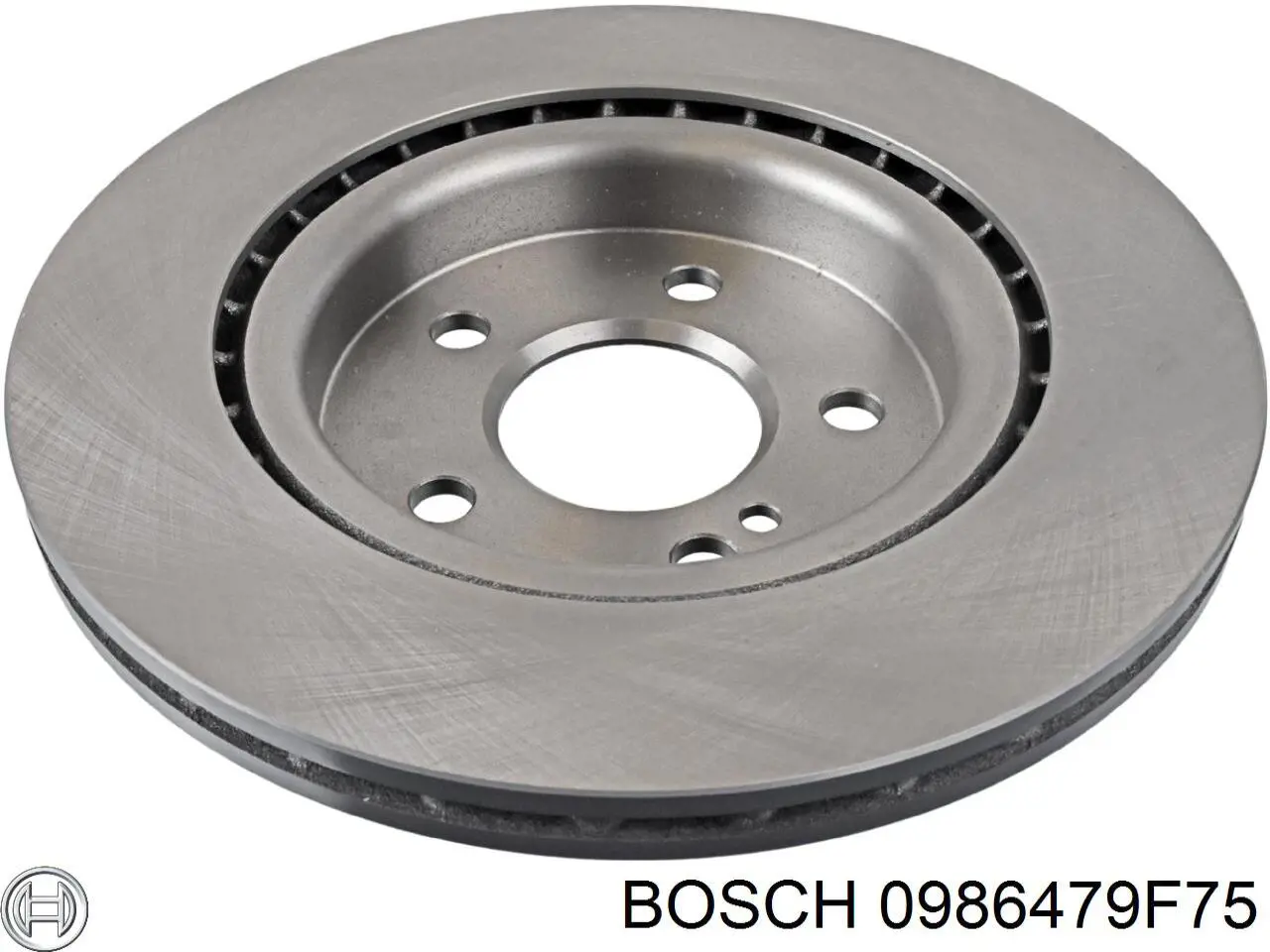 Купити 0986479F75 Bosch Диск заднього гальма