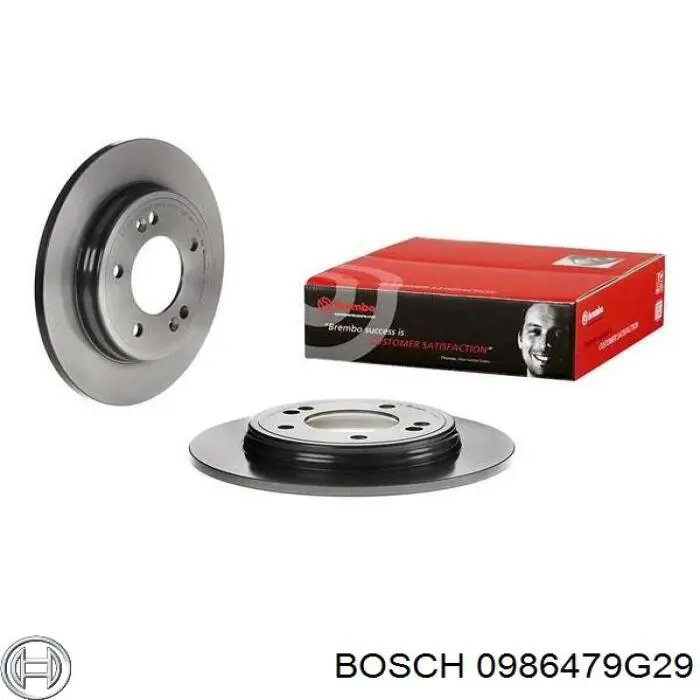 Гальмівні диски 0986479G29 Bosch