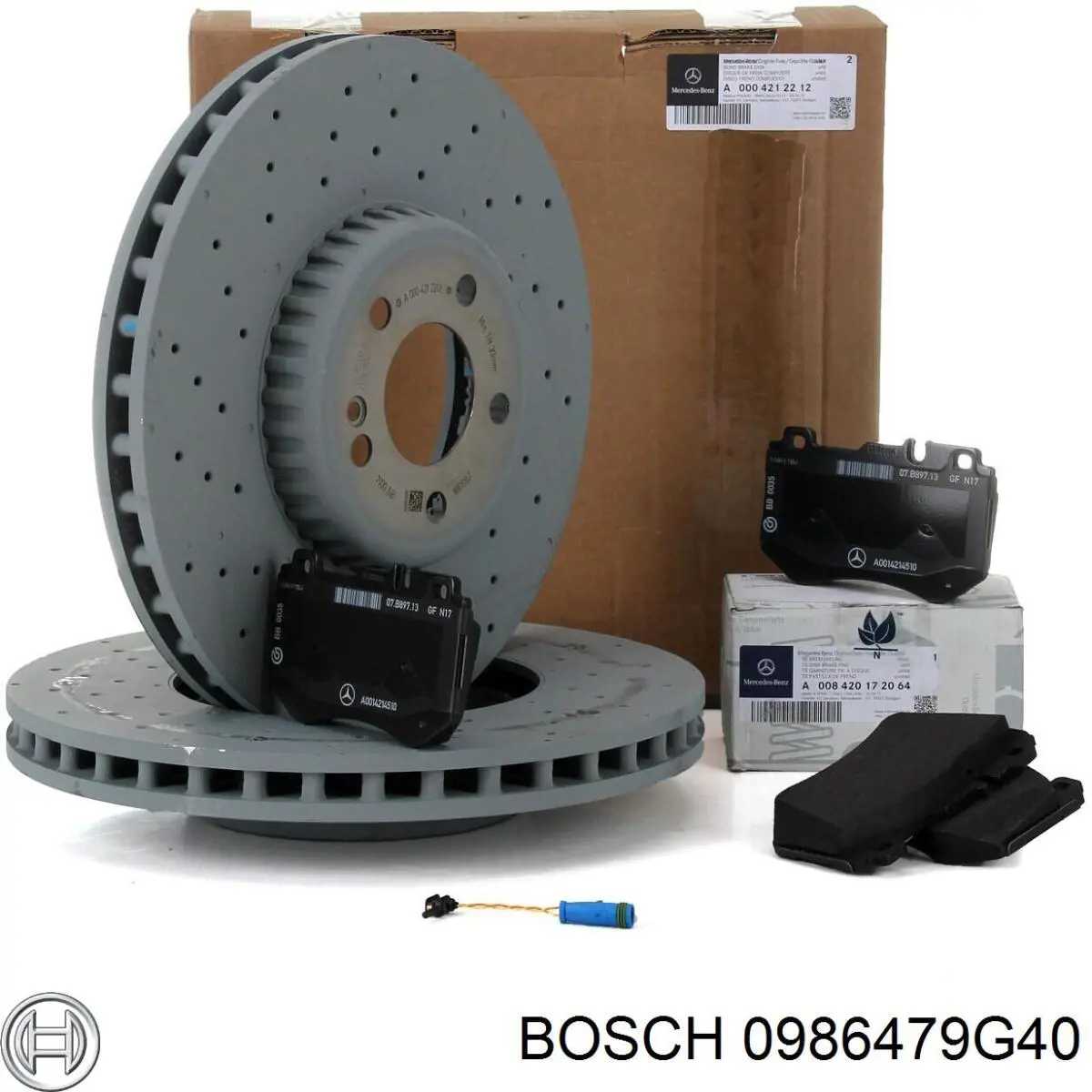 Гальмівні диски передні DDF2839C1 Ferodo