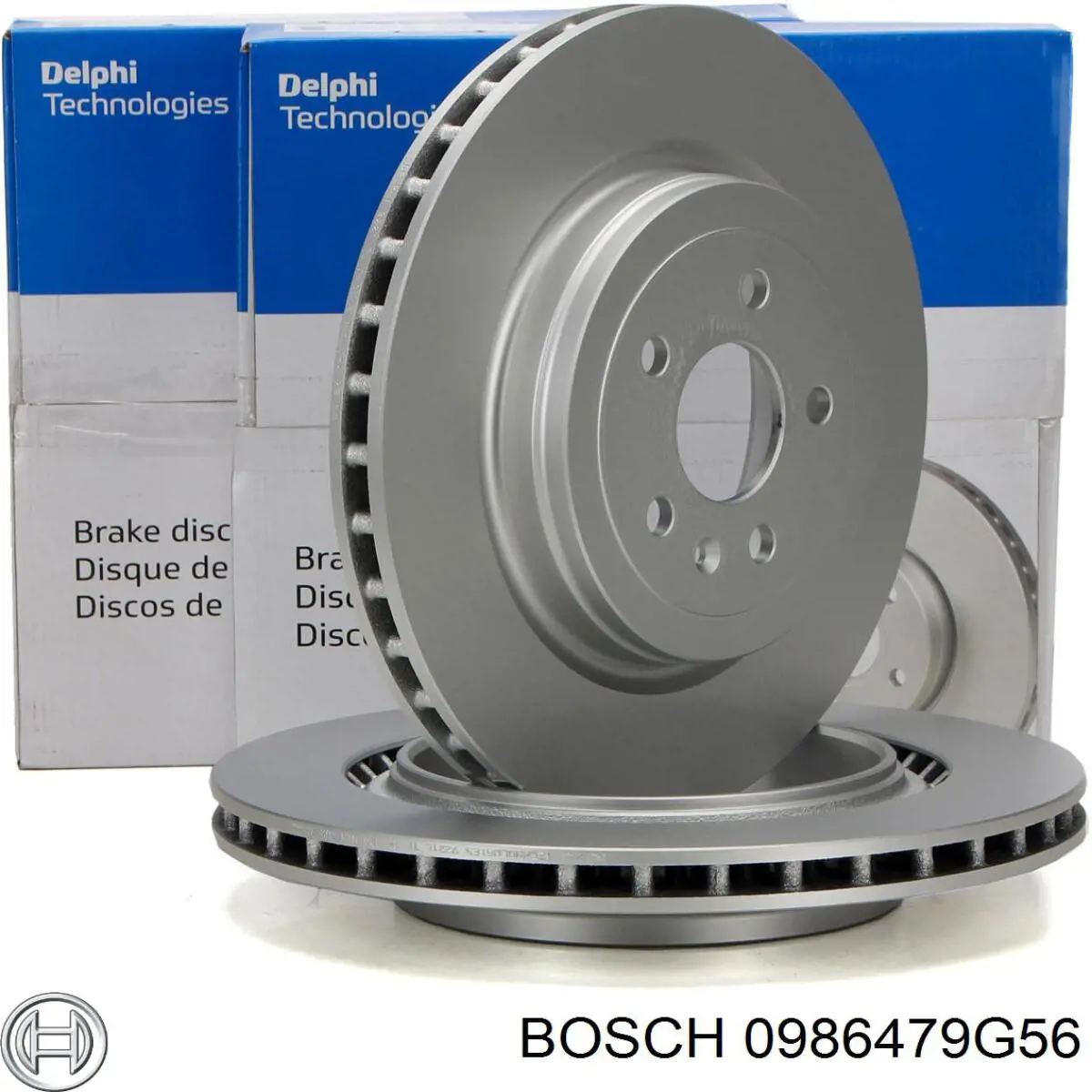 Купити 0986479G56 Bosch Диск заднього гальма