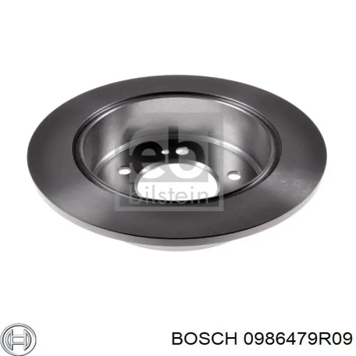 0986479R09 Bosch Дискові гальма