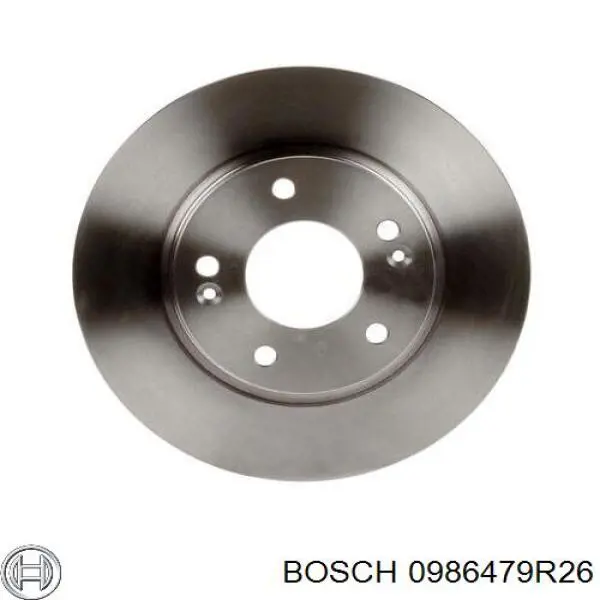 0986479R26 Bosch диск гальмівний передній