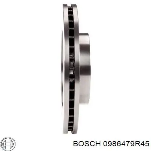 0986479R45 Bosch Гальмо дискове переднє