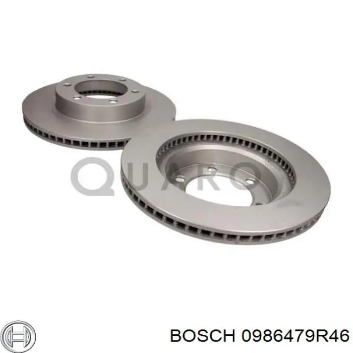 Купити 0986479R46 Bosch Ротор гальмівний