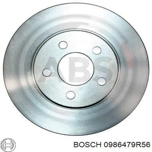 Купити 0986479R56 Bosch Ротор гальмівний