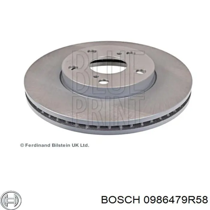 Купити 0986479R58 Bosch Ротор гальмівний