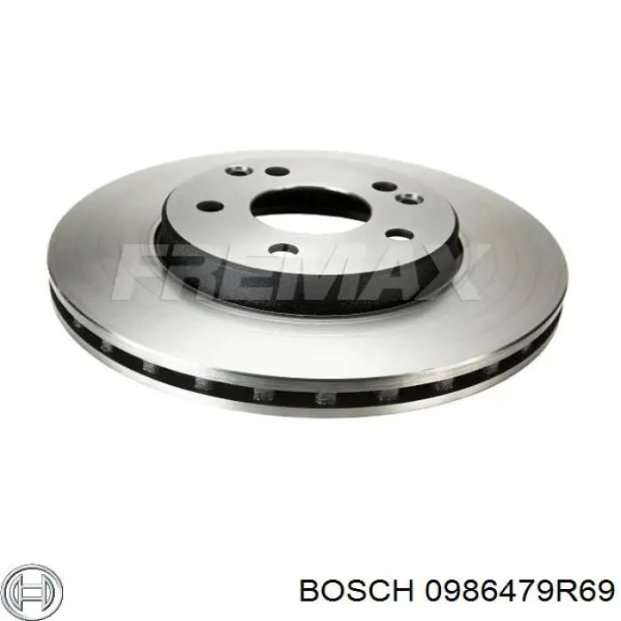 Купити 0986479R69 Bosch Ротор гальмівний
