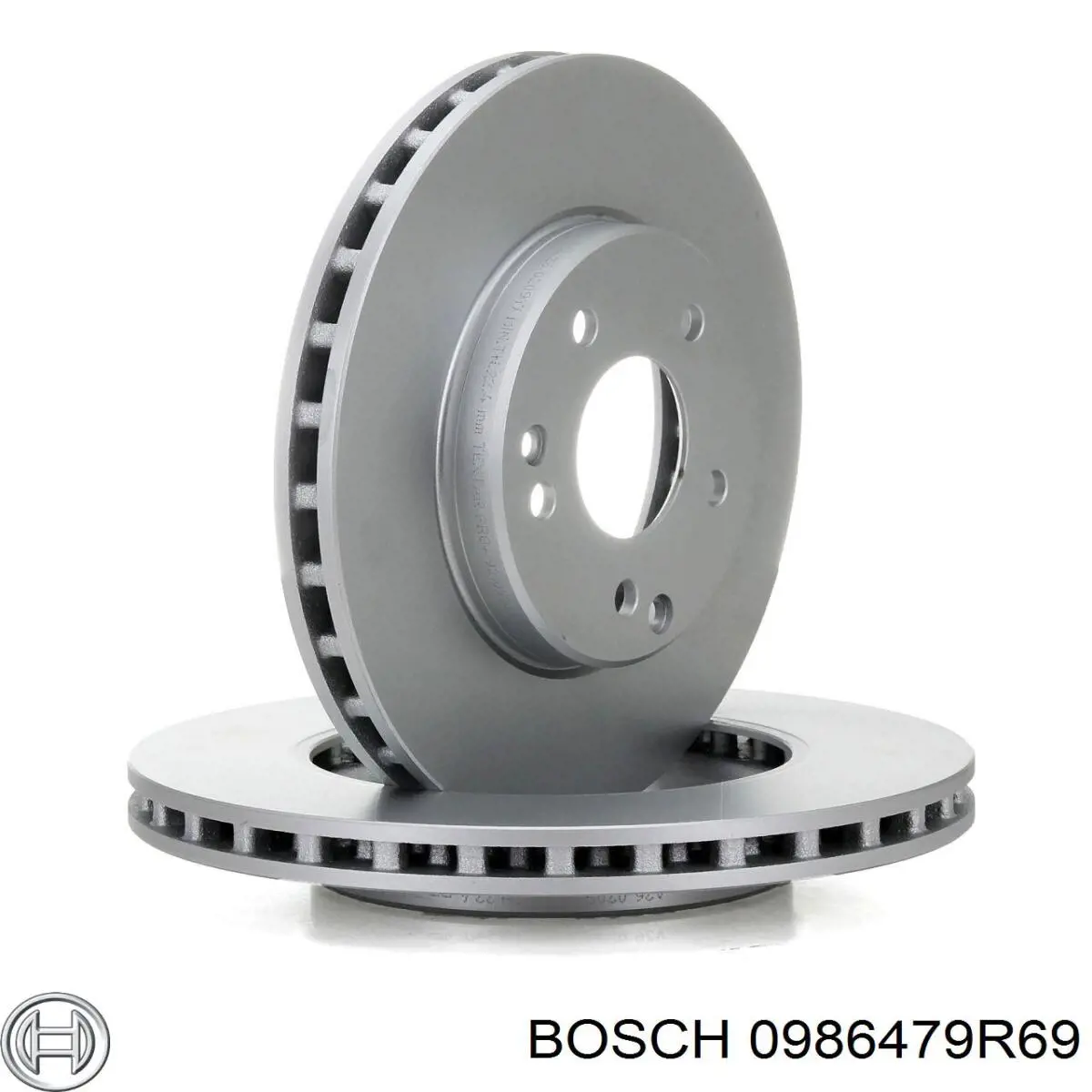 0986479R69 Bosch диск гальмівний передній