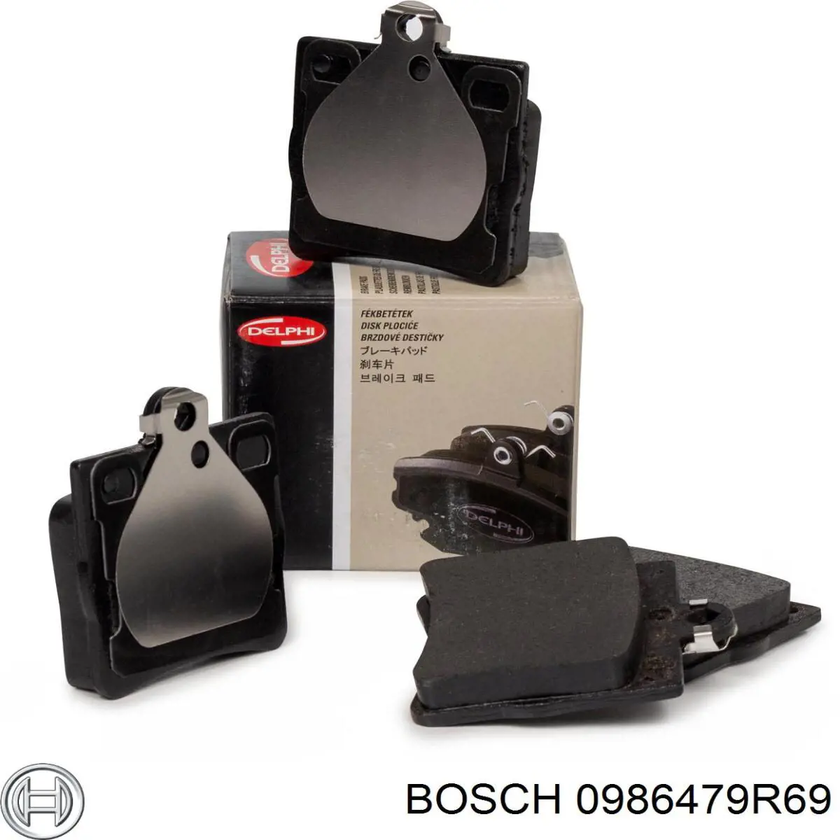 Диск переднього гальма Bosch 0986479R69 ціна, від 39.26 USD