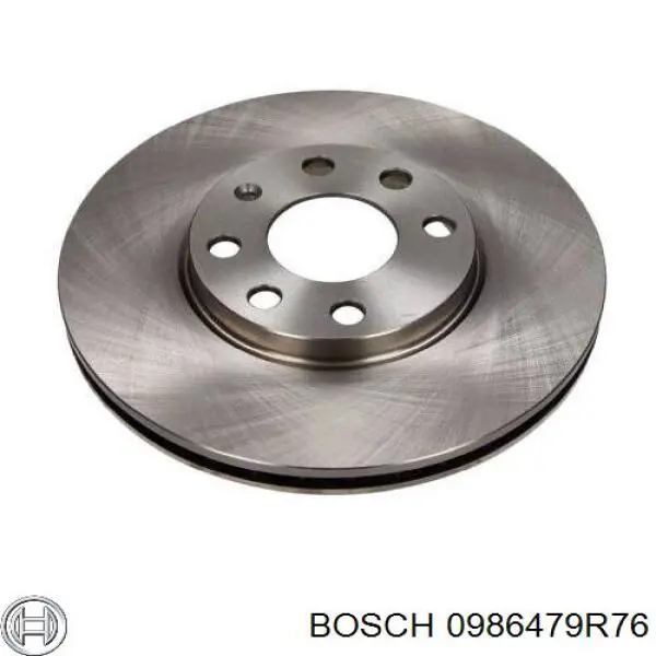Гальмівні диски передні 0986479R76 Bosch