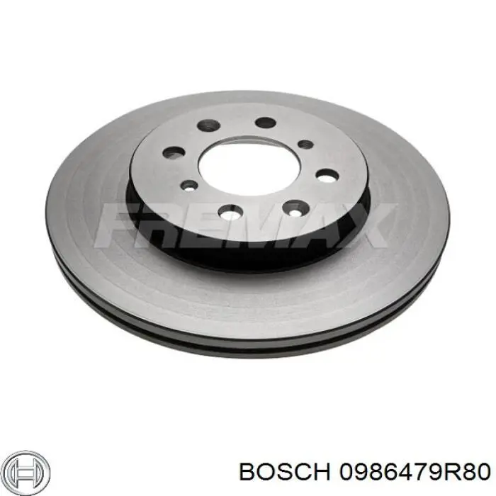 Купити 0986479R80 Bosch Ротор гальмівний