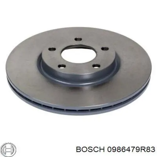 Купити 0986479R83 Bosch Ротор гальмівний
