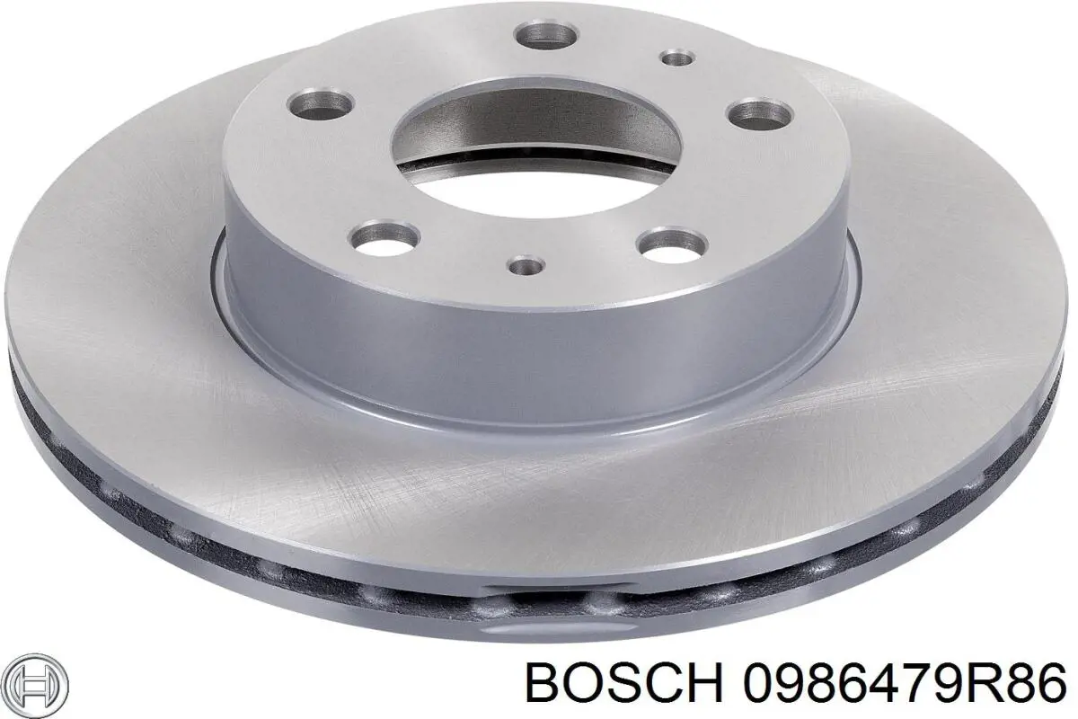 Гальмівні диски передні 0986479R86 Bosch