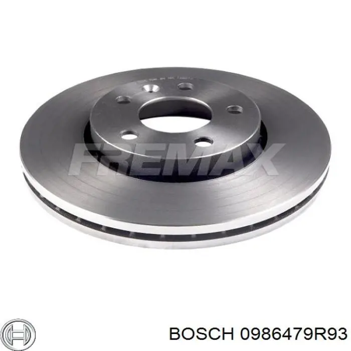 Купити 0986479R93 Bosch Ротор гальмівний
