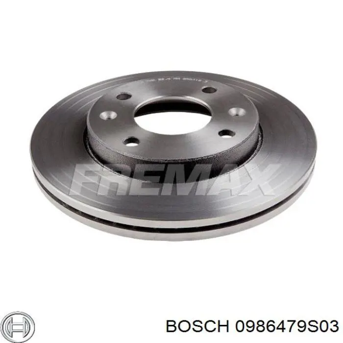 Купити 0986479S03 Bosch Ротор гальмівний