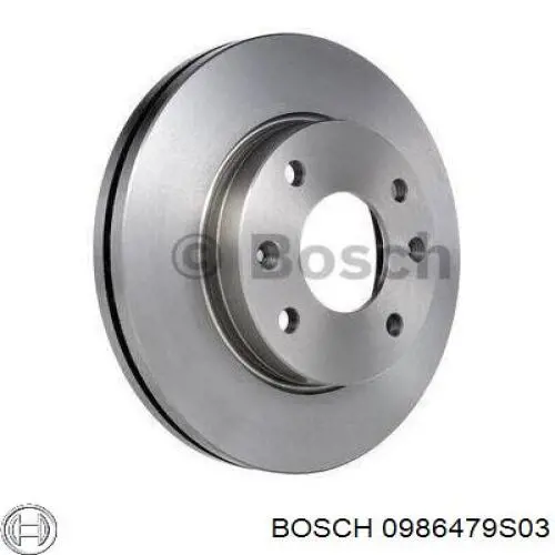 Гальмівні диски передні 0986479S03 Bosch