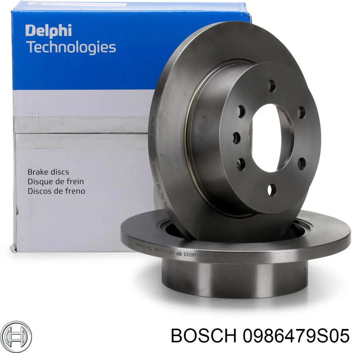 Гальмівні диски 0986479S05 Bosch