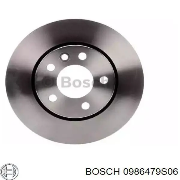 0986479S06 Bosch диск гальмівний задній