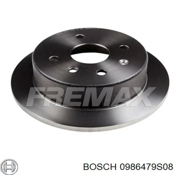 Диск гальмівний задній Bosch 0986479S08