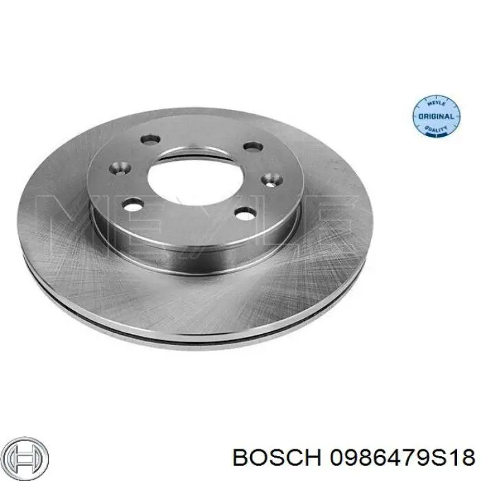 0986479S18 Bosch Гальмо дискове переднє