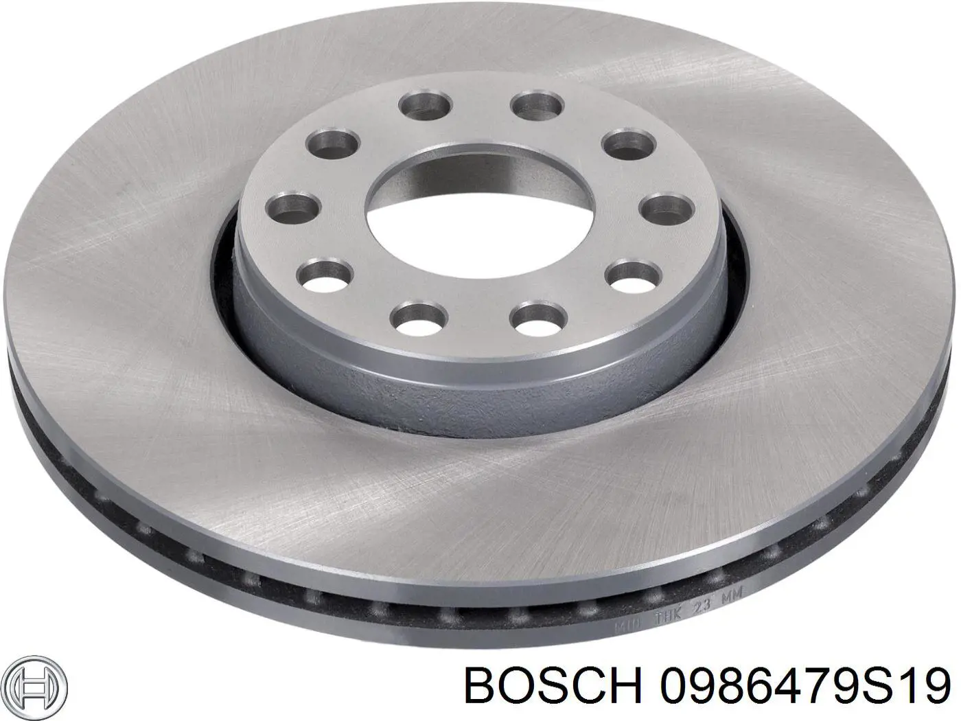 Диск гальмівний передній 0986479S19 Bosch