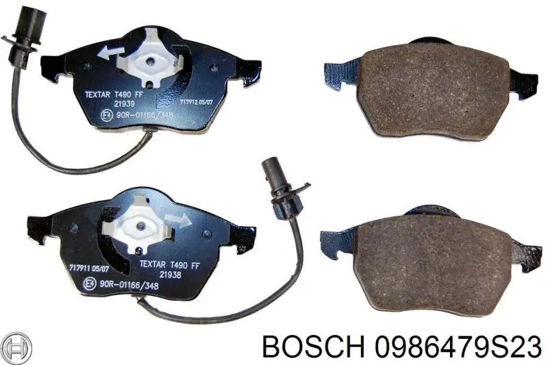 Диск переднього гальма Bosch 0986479S23 ціна, від 41.61 USD