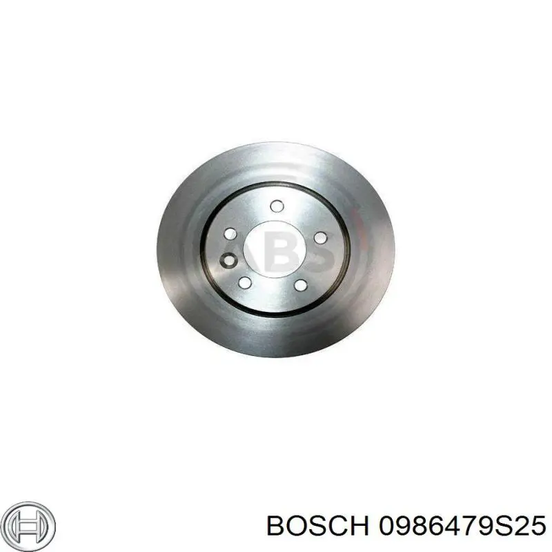 Диск переднього гальма Bosch 0986479S25 ціна, від 17.34 USD