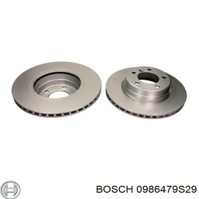 Гальмівні диски передні 0986479S29 Bosch