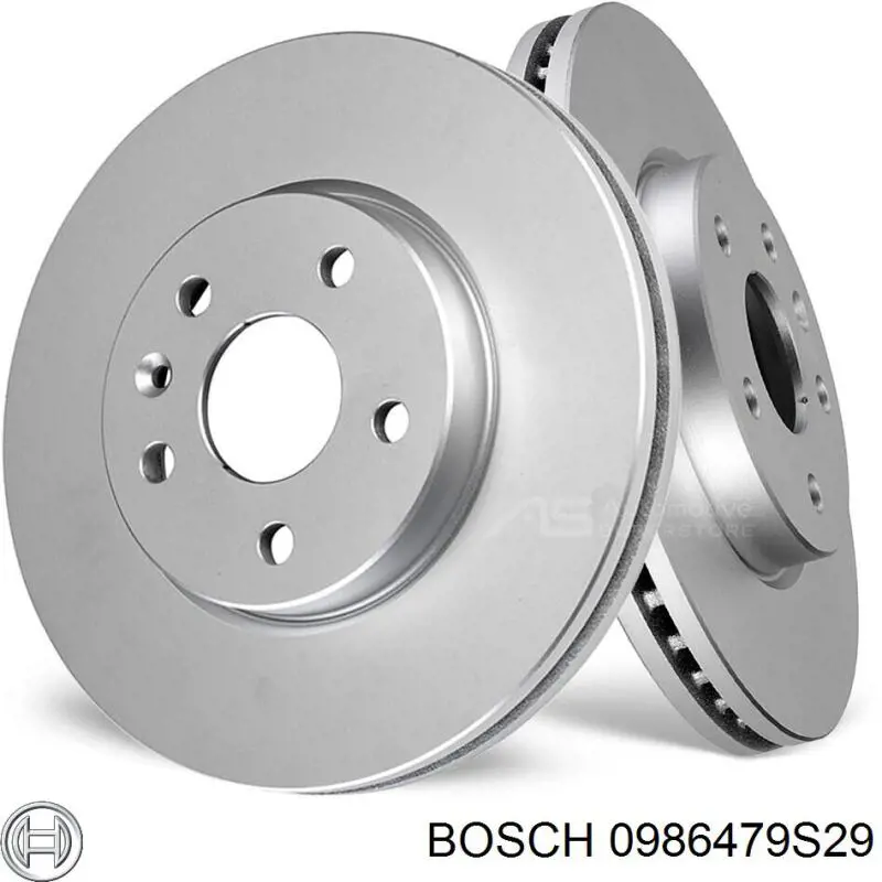 0986479S29 Bosch диск гальмівний передній